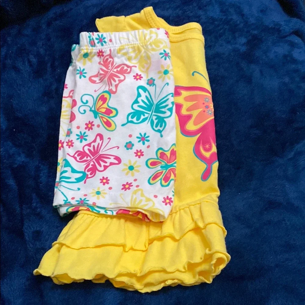Colorful Butterfly Toddler Set - Picture 8 of 8